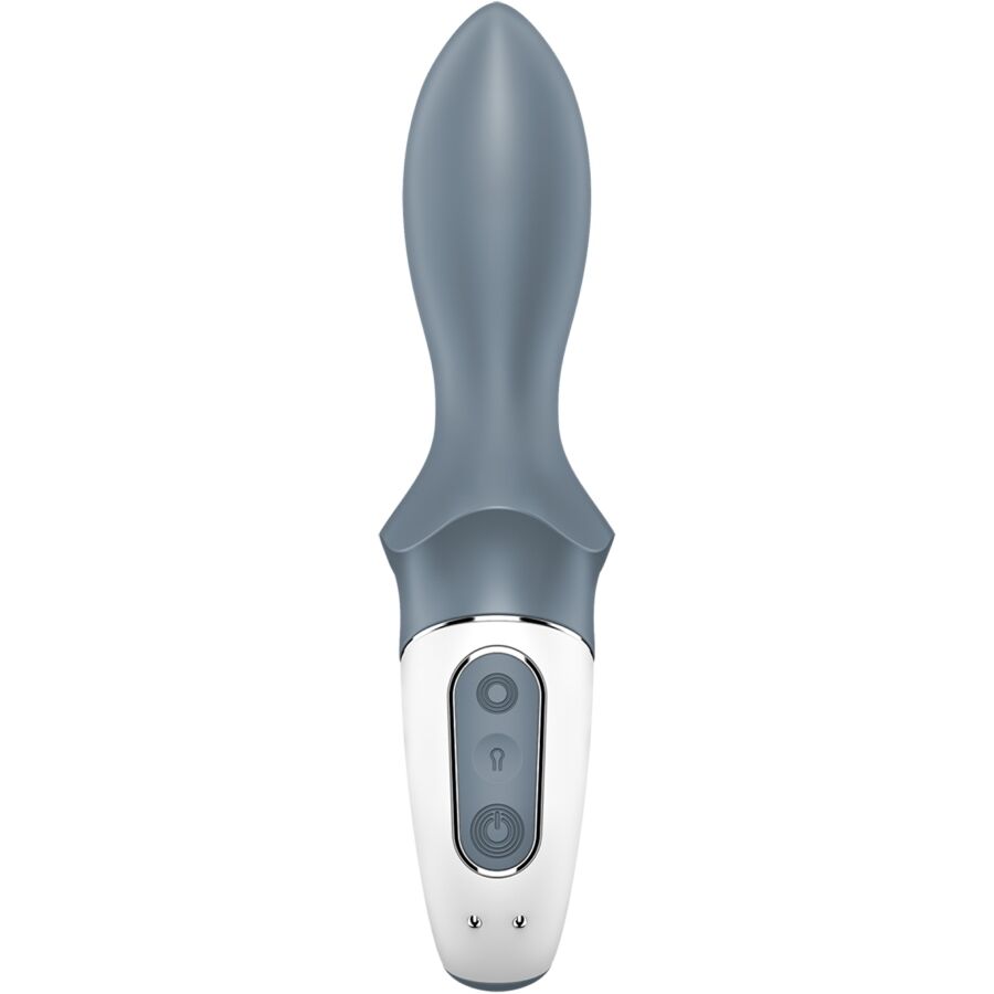 SATISFYER - AIR PUMP BOOTY 1 VIBREUR ANAL GONFLABLE GRIS