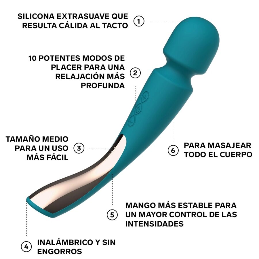 LELO - BAGUETTE SMART MEDIUM 2 VERT D'EAU