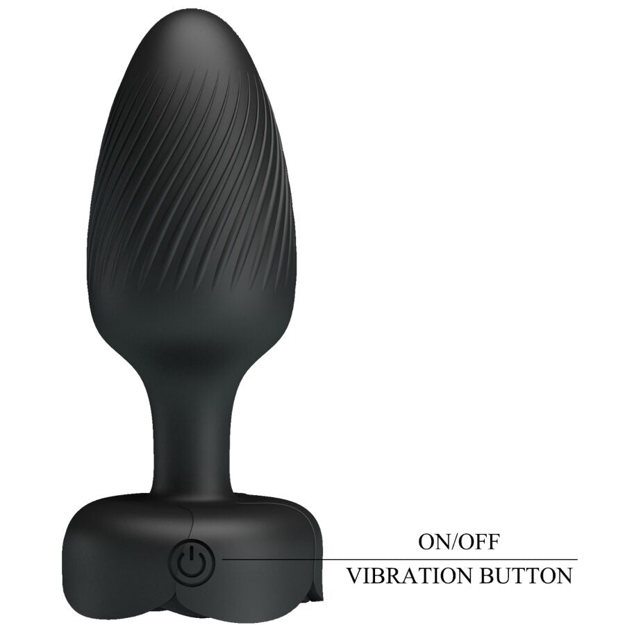 PRETTY LOVE - OSBORN PLUG ANAL AVEC LUMIÈRE LED 9,8 CM