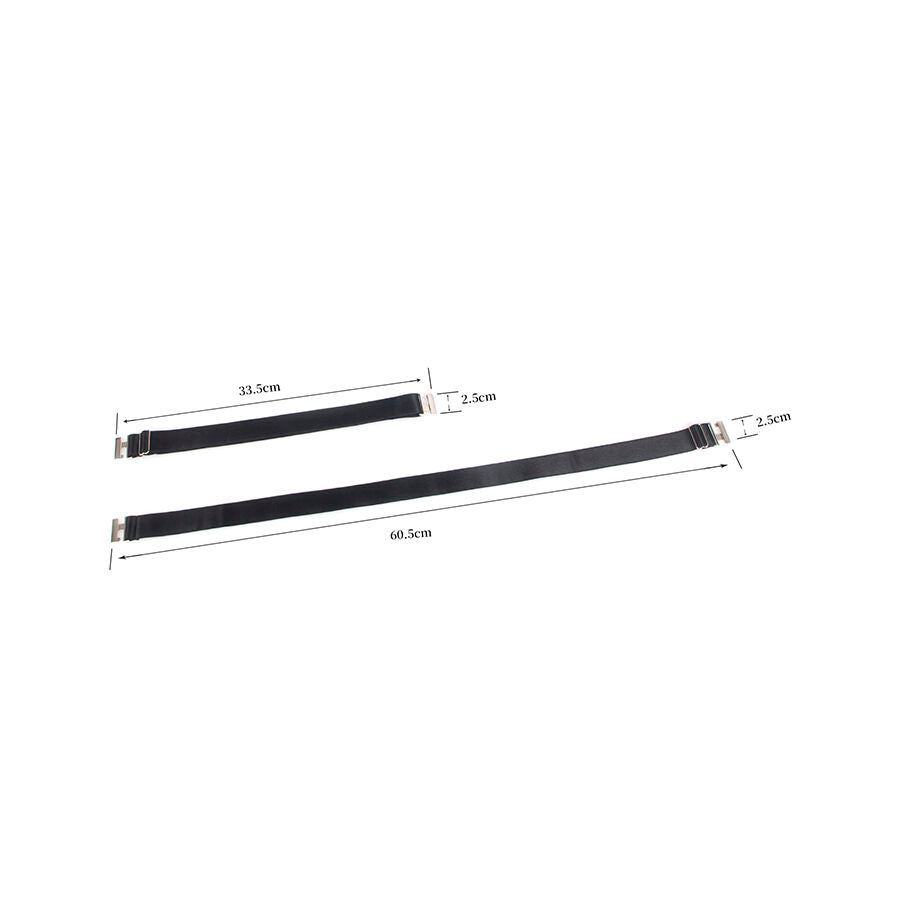 SUBBLIME - 957476 ADJUSTABLE BLACK GARTER BELT