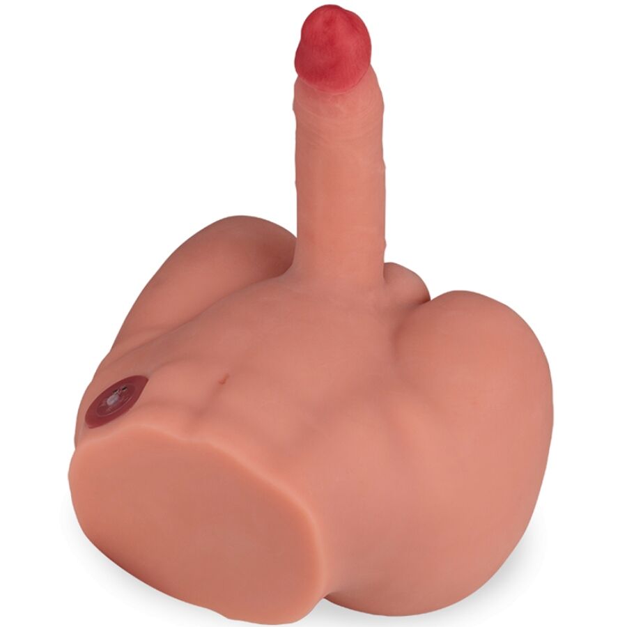 XISE - FREDERICO MASTURBATEUR DILDO RÉALISTE POSITION FRONTALE AVEC MOUVEMENT DE POUSSÉE 15 CM