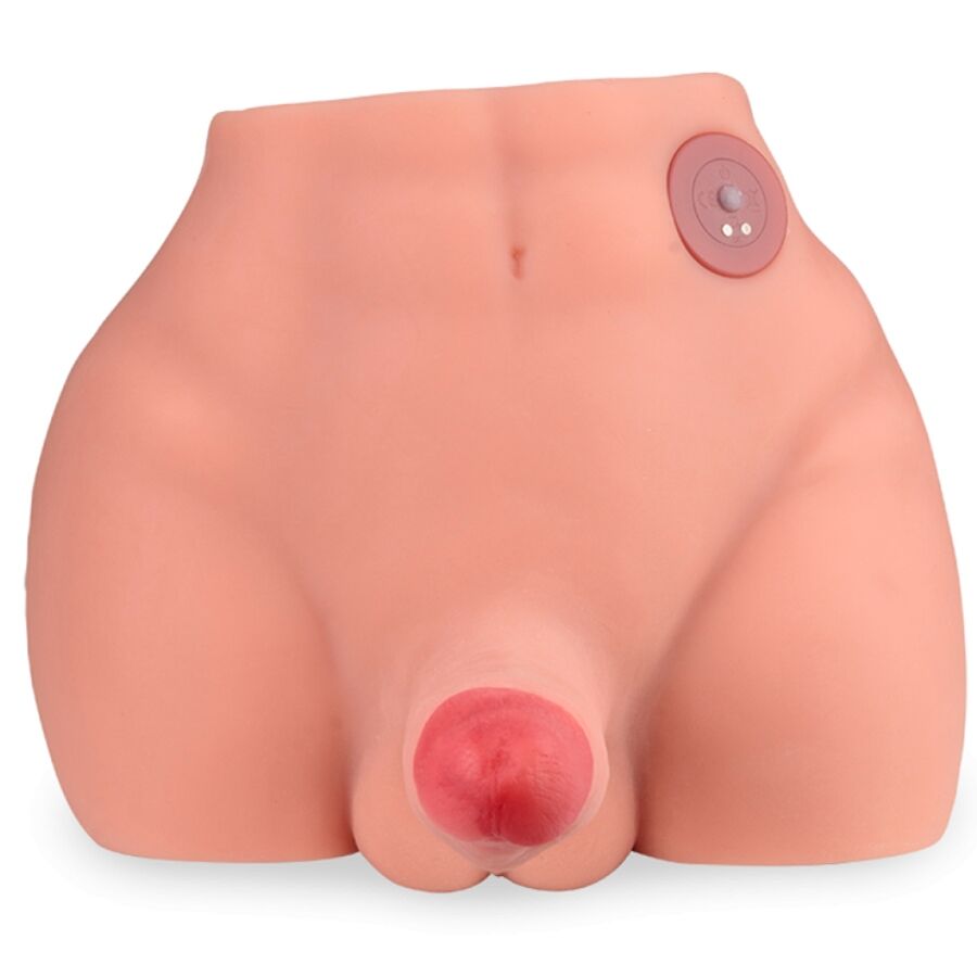 XISE - FREDERICO MASTURBATEUR DILDO RÉALISTE POSITION FRONTALE AVEC MOUVEMENT DE POUSSÉE 15 CM