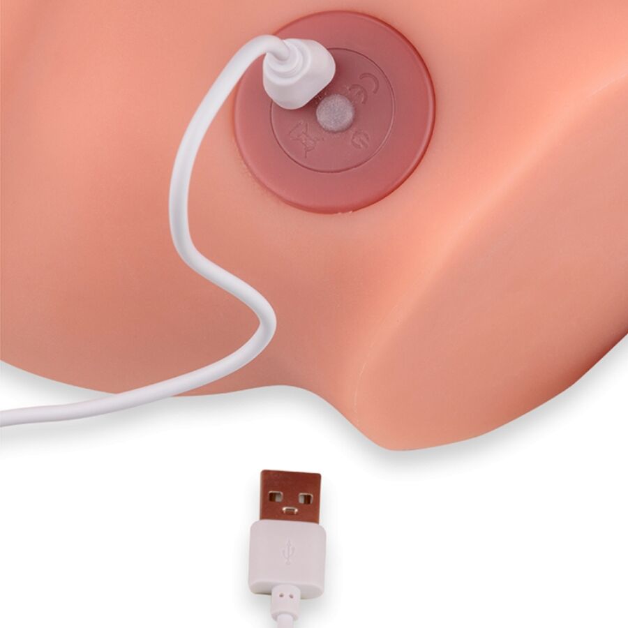 XISE - FREDERICO MASTURBATEUR DILDO RÉALISTE POSITION FRONTALE AVEC MOUVEMENT DE POUSSÉE 15 CM