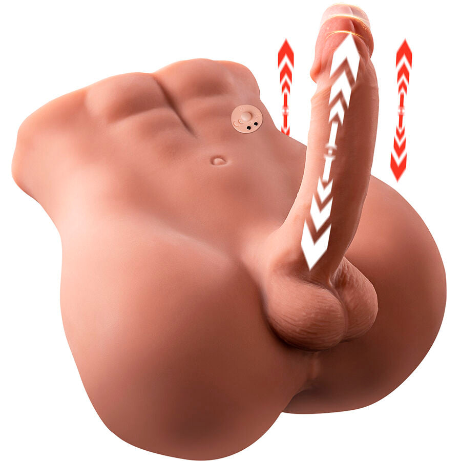 XISE - GODEMICH BARTLETT GODEMICH MASTURBATEUR ET ANUS RÉALISTES POSITION FRONTALE AVEC MOUVEMENT DE POUSSÉE 18 CM