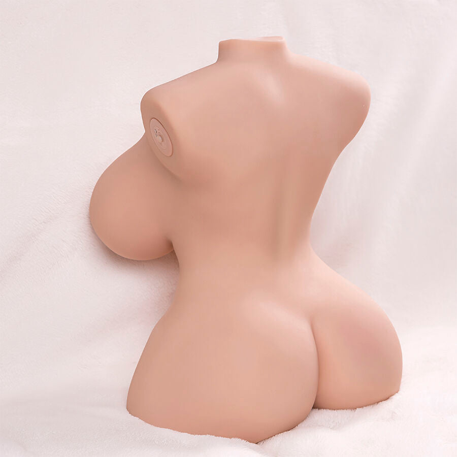 XISE - PETIT TORSE POUSSANT RÉALISTE AVEC VIBRATION FÉMININ 40 CM