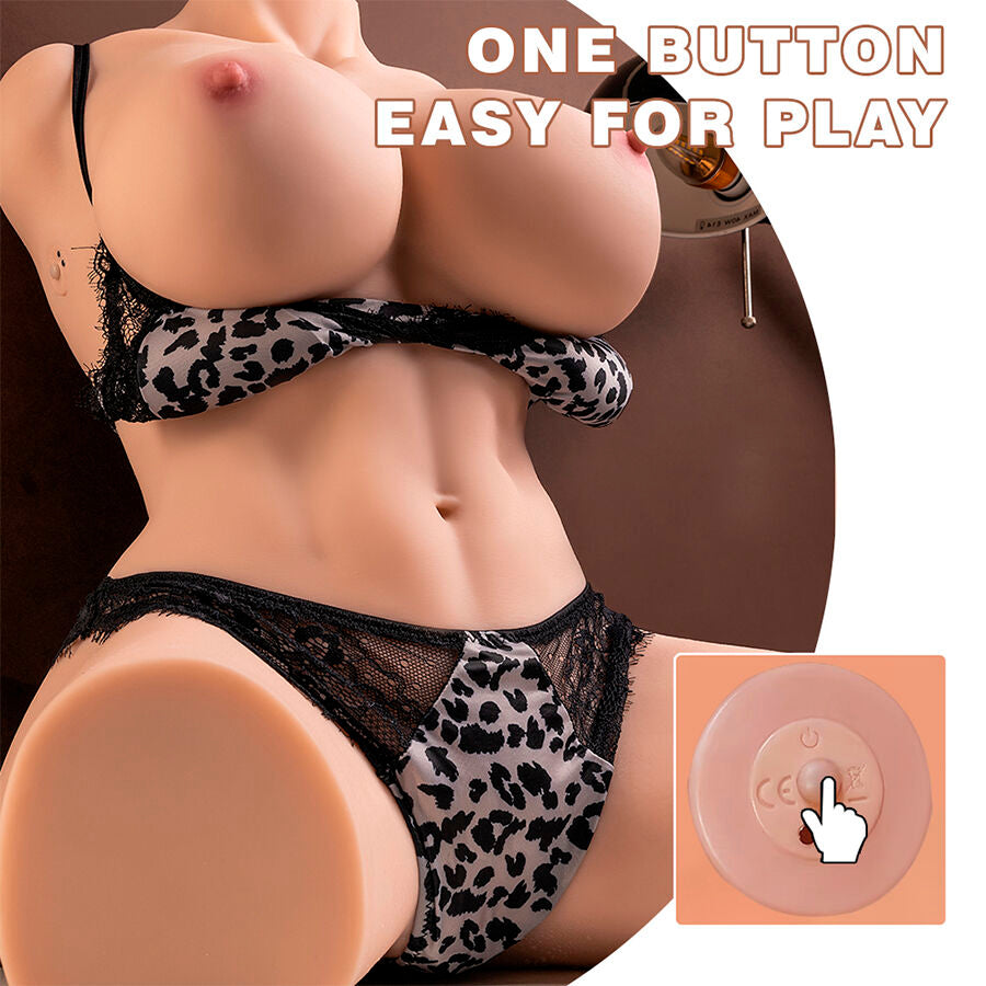 XISE - MURIEL TORSE RÉALISTE FÉMININ AVEC THRUSTING 55 CM