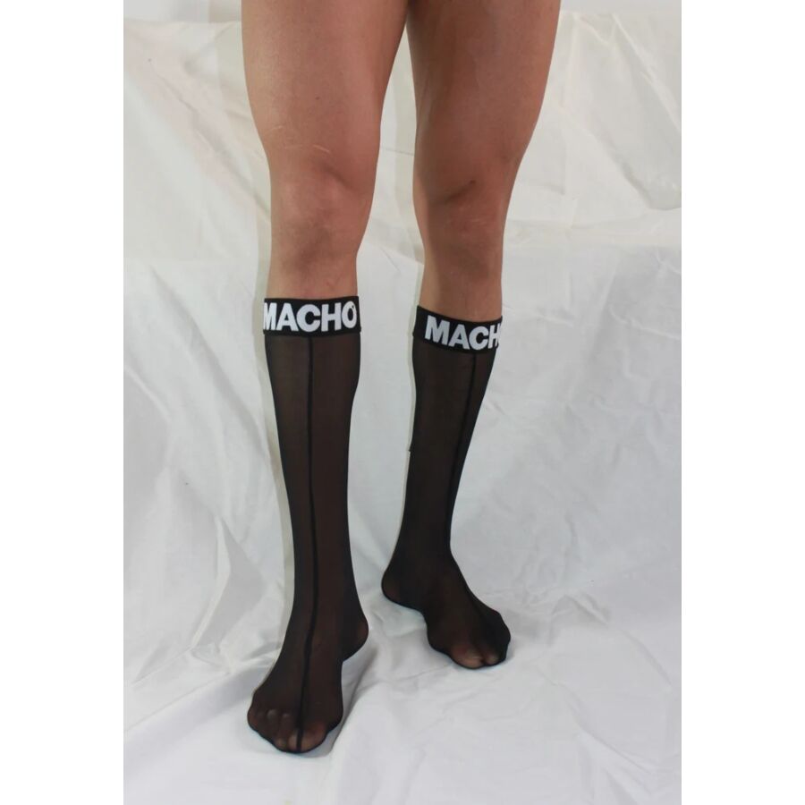 HOMME - CHAUSSETTES FINES NOIRES TAILLE UNIQUE