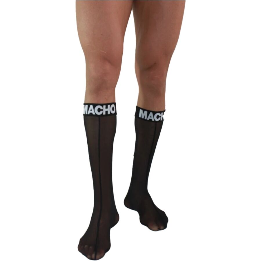 HOMME - CHAUSSETTES FINES NOIRES TAILLE UNIQUE