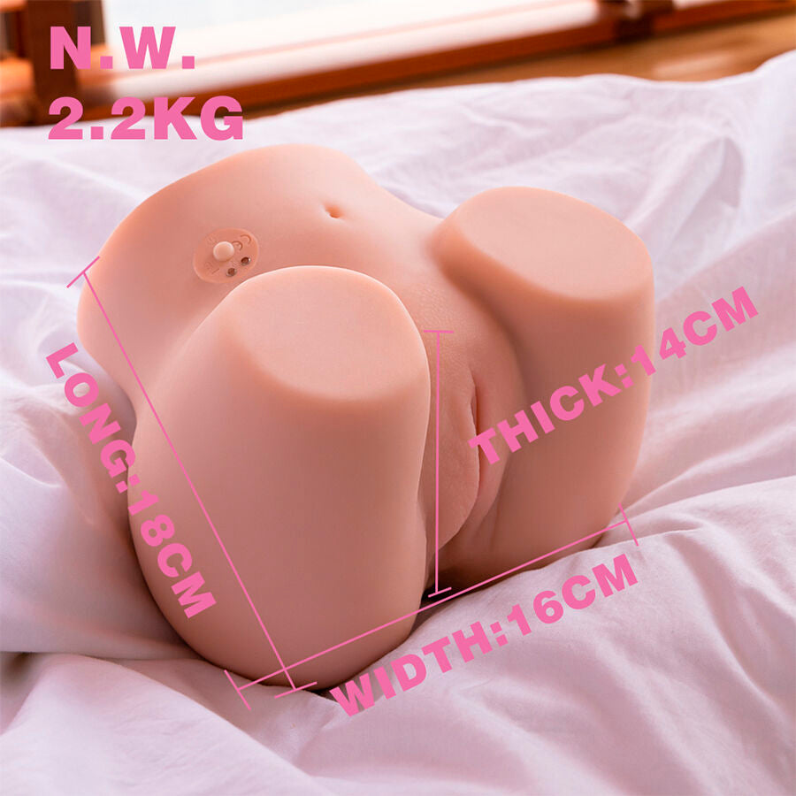 XISE - CONNIE REAR MASTURBATOR REALISTIC VAGINA AND ANUS MULTI-POSITION WITH VIBRATION