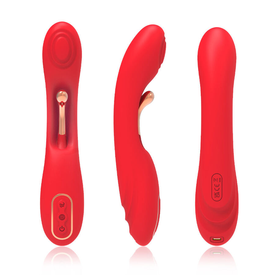 HARMONY - RED SWING TONGUE VIBRATOR