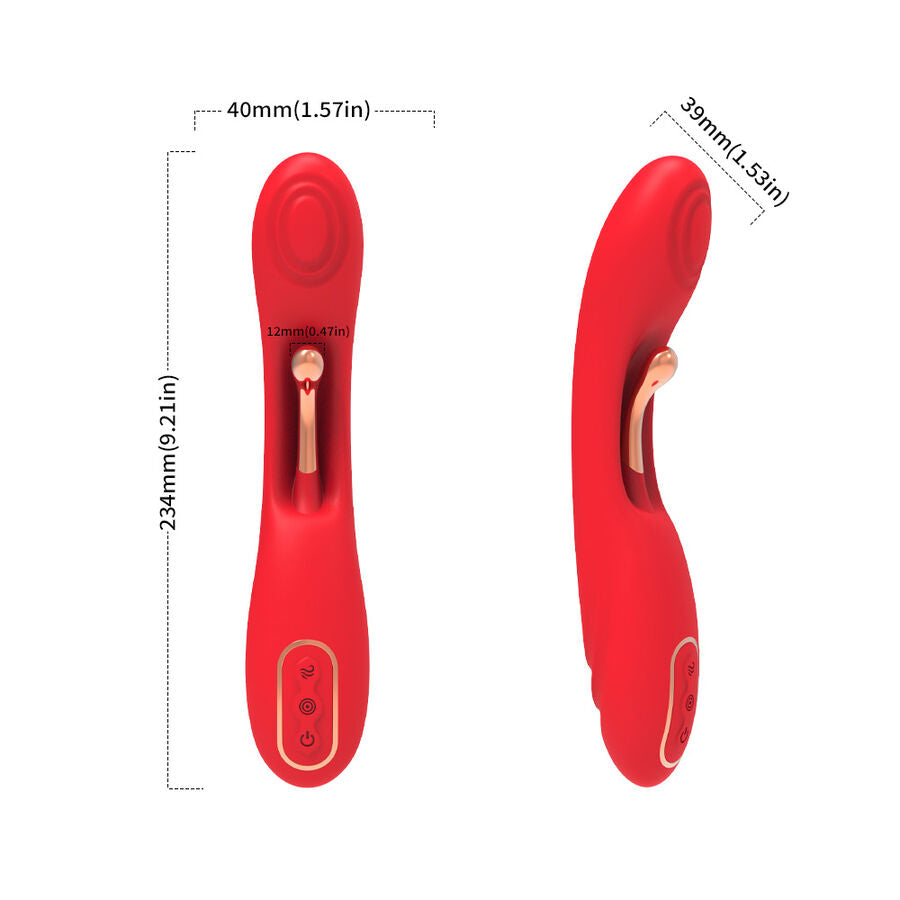 HARMONY - RED SWING TONGUE VIBRATOR