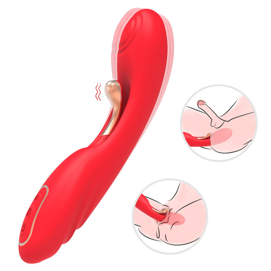 HARMONY - RED SWING TONGUE VIBRATOR