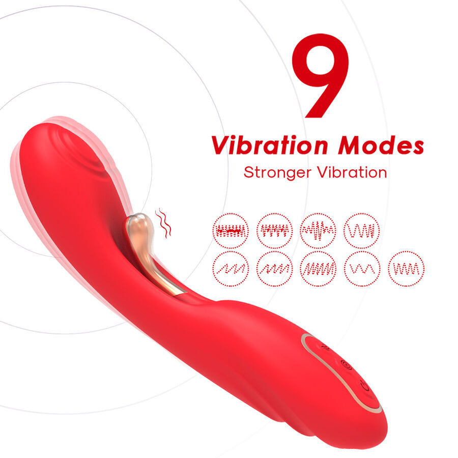 HARMONY - RED SWING TONGUE VIBRATOR