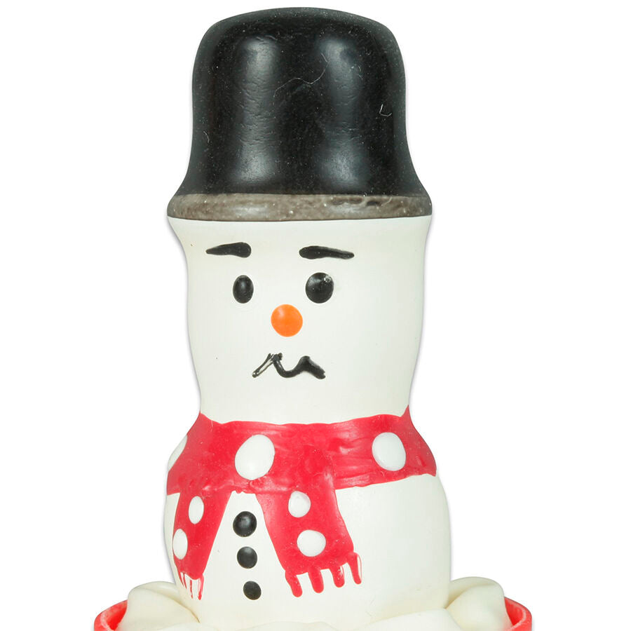 CONDOMERIE - PRÉSERVATIF DÉCORATIF PEINT À LA MAIN BONHOMME DE NEIGE