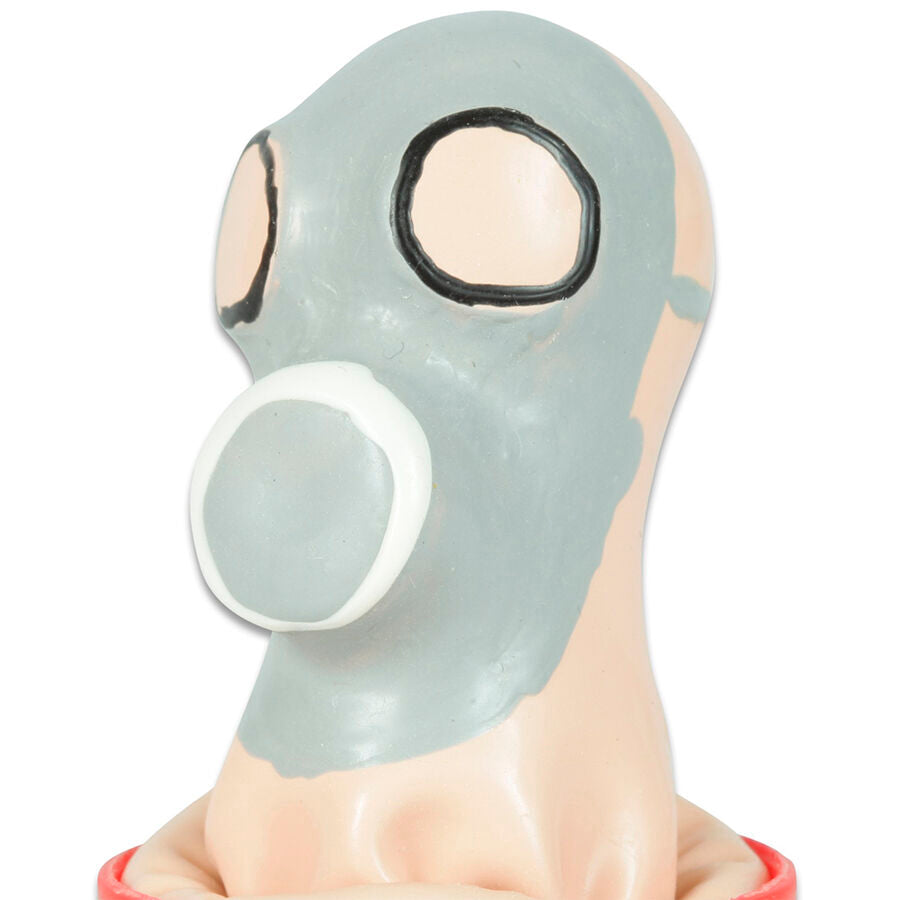 CONDOMERIE - PRÉSERVATIF DÉCORATIF PEINT À LA MAIN MASQUE ANTI-GAZ