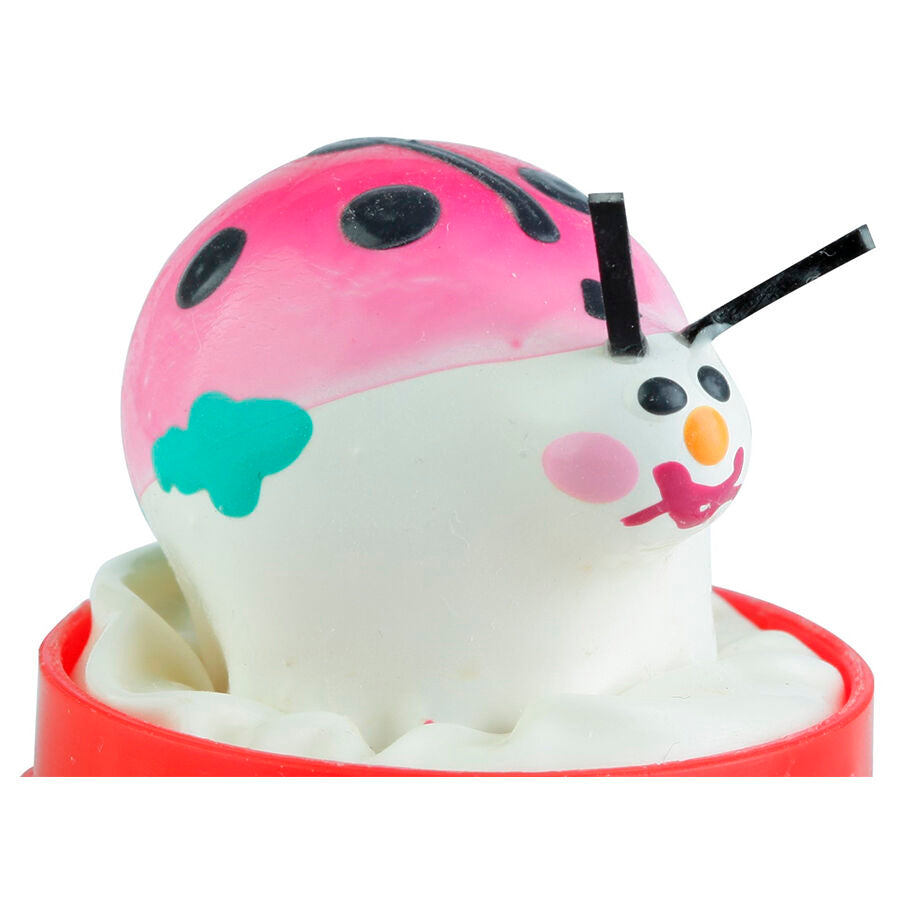 CONDOMERIE - HAND-PAINTED LADYBUG DECORATIVE CONDOM MODEL 1