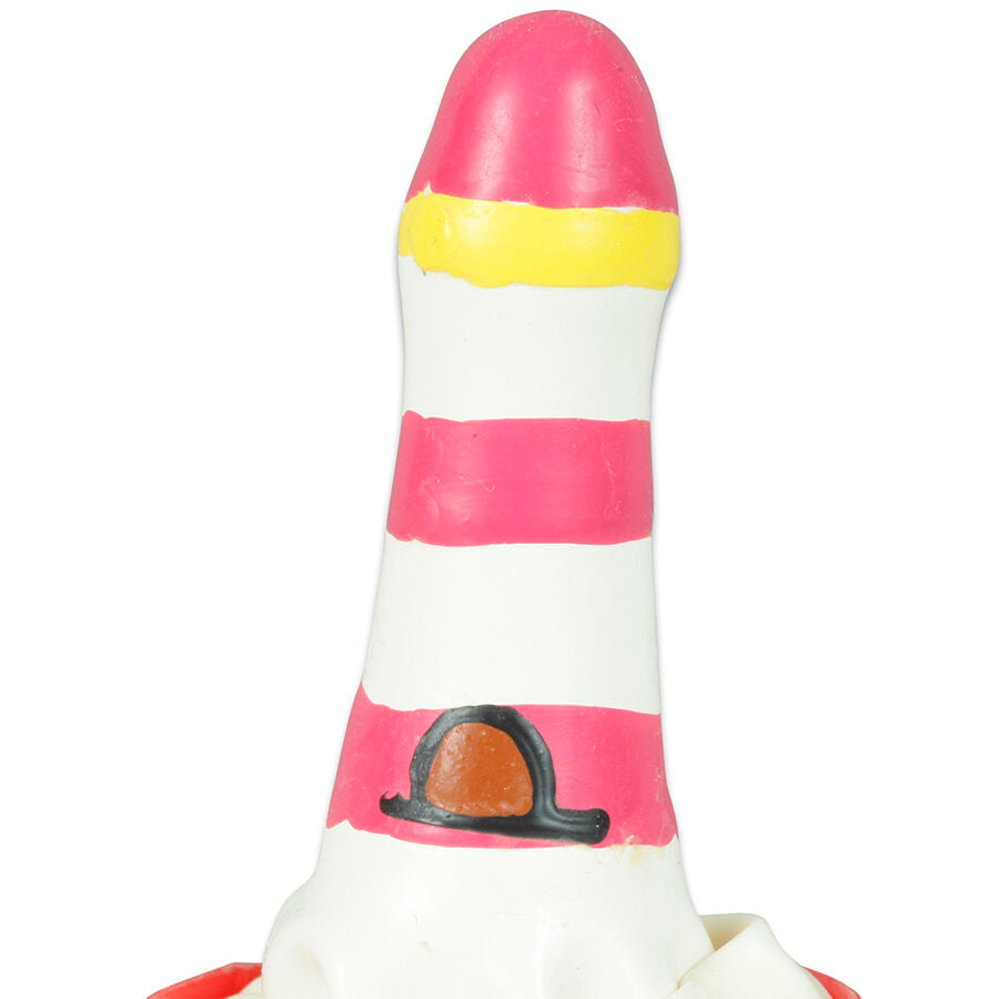 CONDOMERIE - PRÉSERVATIF DÉCORATIF PEINT À LA MAIN PHARE