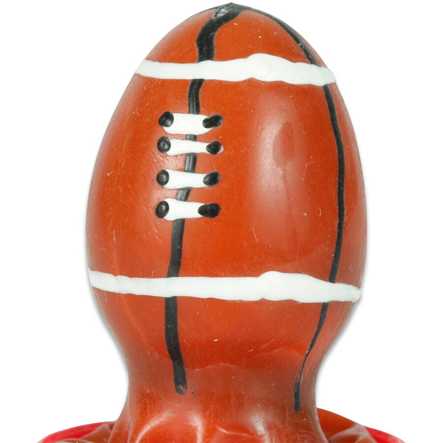 CONDOMERIE - HAND-PAINTED DECORATIVE RUGBY BALL CONDOM