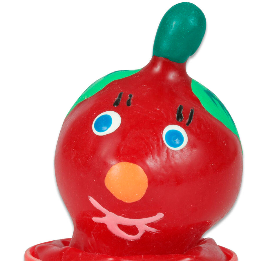 CONDOMERIE - HAND-PAINTED TOMATO DECORATIVE CONDOM