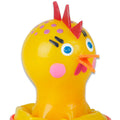 CONDOMERIE - PRÉSERVATIF DÉCORATIF PEINT À LA MAIN POULET COLLÉ