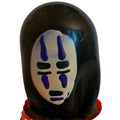 CONDOMERIE - HAND-PAINTED DECORATIVE CONDOM BLACK GHOST MASK