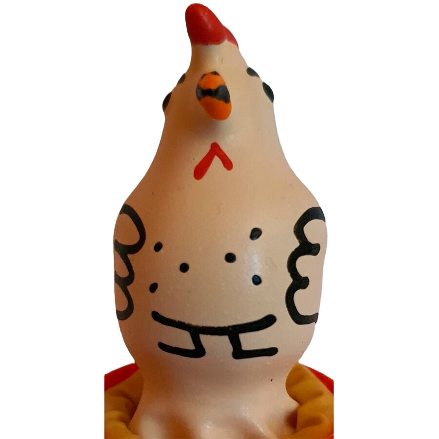 CONDOMERIE - PRÉSERVATIF DÉCORATIF PEINT À LA MAIN COQ PRÉTENTIEUX