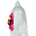 CONDOMERIE - HAND-PAINTED MOTORCYCLE DECORATIVE CONDOM XL