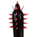 CONDOMERIE - HAND-PAINTED DECORATIVE CONDOM BLACK CACTUS XL