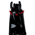 CONDOMERIE - HAND-PAINTED DECORATIVE CONDOM BLACK TOWER XL