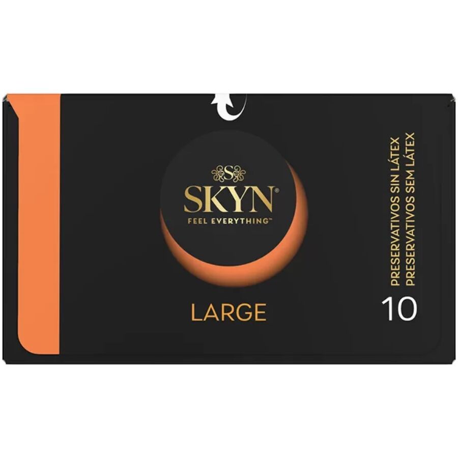 SKYN - PRÉSERVATIF GRANDE TAILLE AJUSTEMENT EXTRA 10 UNITÉS