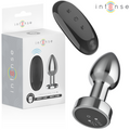 INTENSE - PLUG ANAL MÉTAL 10 VIBRATIONS AVEC TÉLÉCOMMANDE S