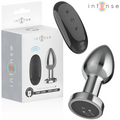 INTENSE - PLUG ANAL MÉTAL 10 VIBRATIONS AVEC TÉLÉCOMMANDE
