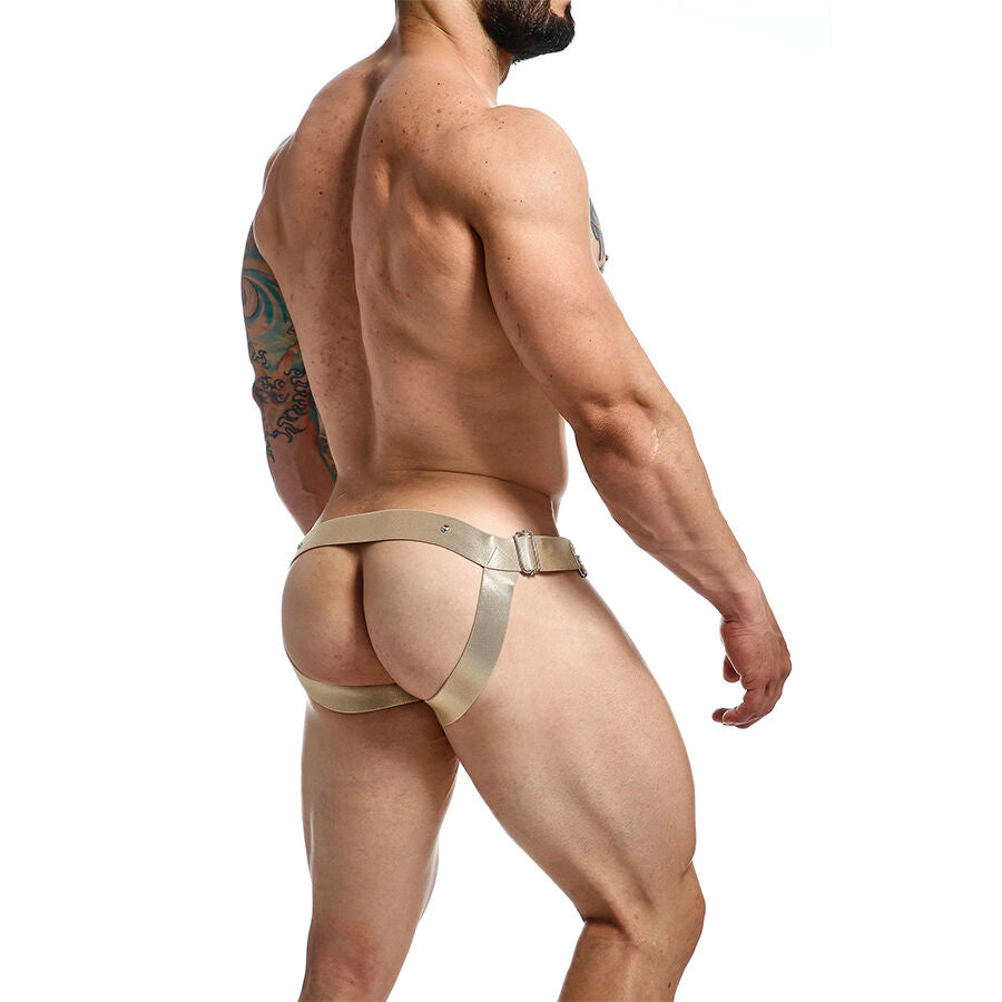 MOB - DNGEON JOCKSTRAP GOLDEN PENIS RING ONE SIZE