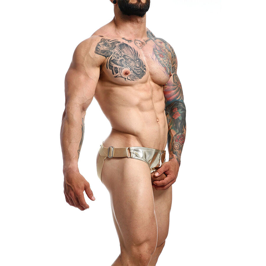MOB - DNGEON JOCKSTRAP GOLDEN PENIS RING ONE SIZE