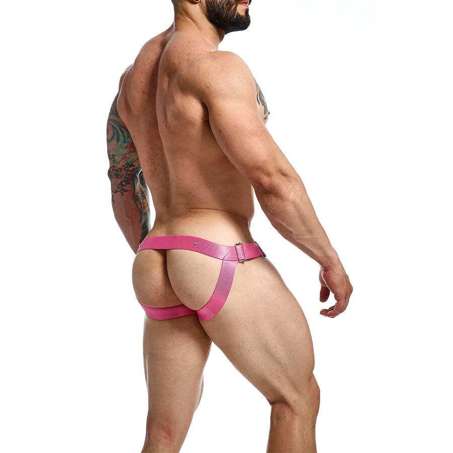 MOB - DNGEON ANNEAU DE PÉNIS JOCKSTRAP ROSE TAILLE UNIQUE