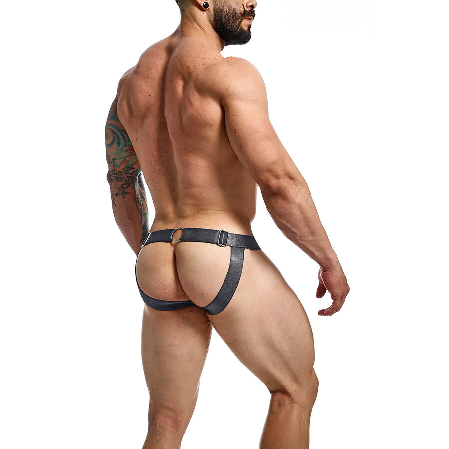 MOB - DNGEON SNAP JOCKSTRAP GREY ONE SIZE