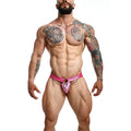MOB - JOCKSTRAP DNGEON À PRESSION ROSE TAILLE UNIQUE