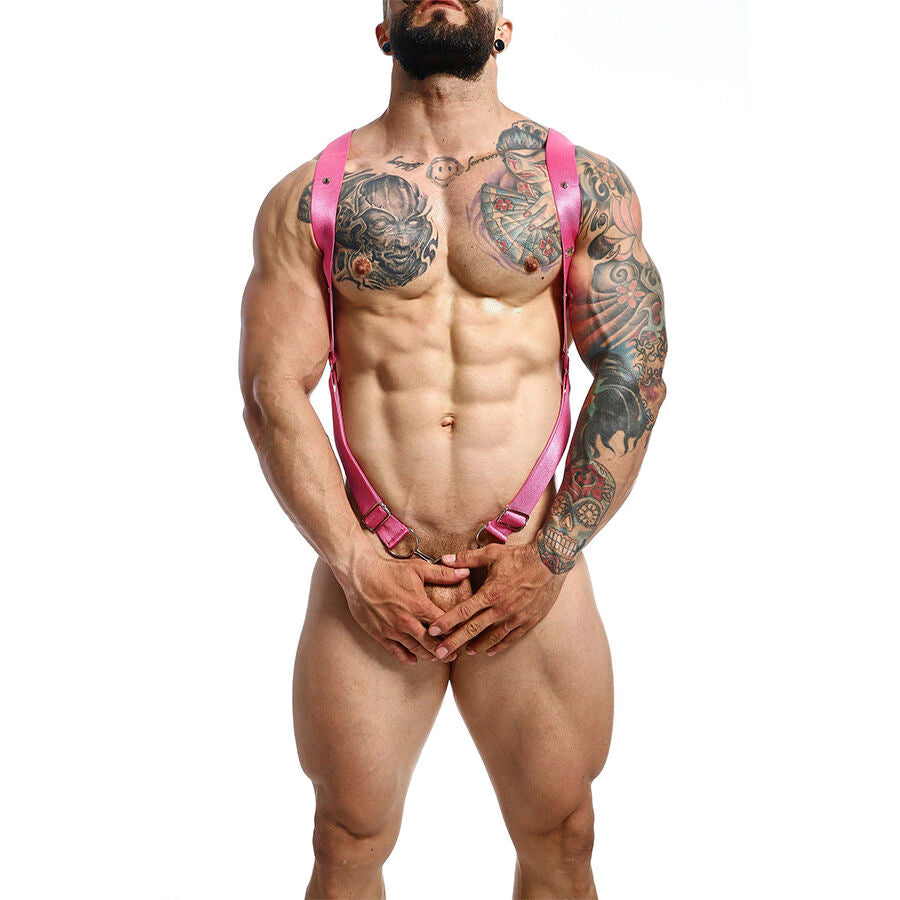 MOB - DNGEON PINK CROSS BACK HARNESS ONE SIZE