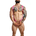 MOB - DNGEON PINK CROSS BACK HARNESS ONE SIZE
