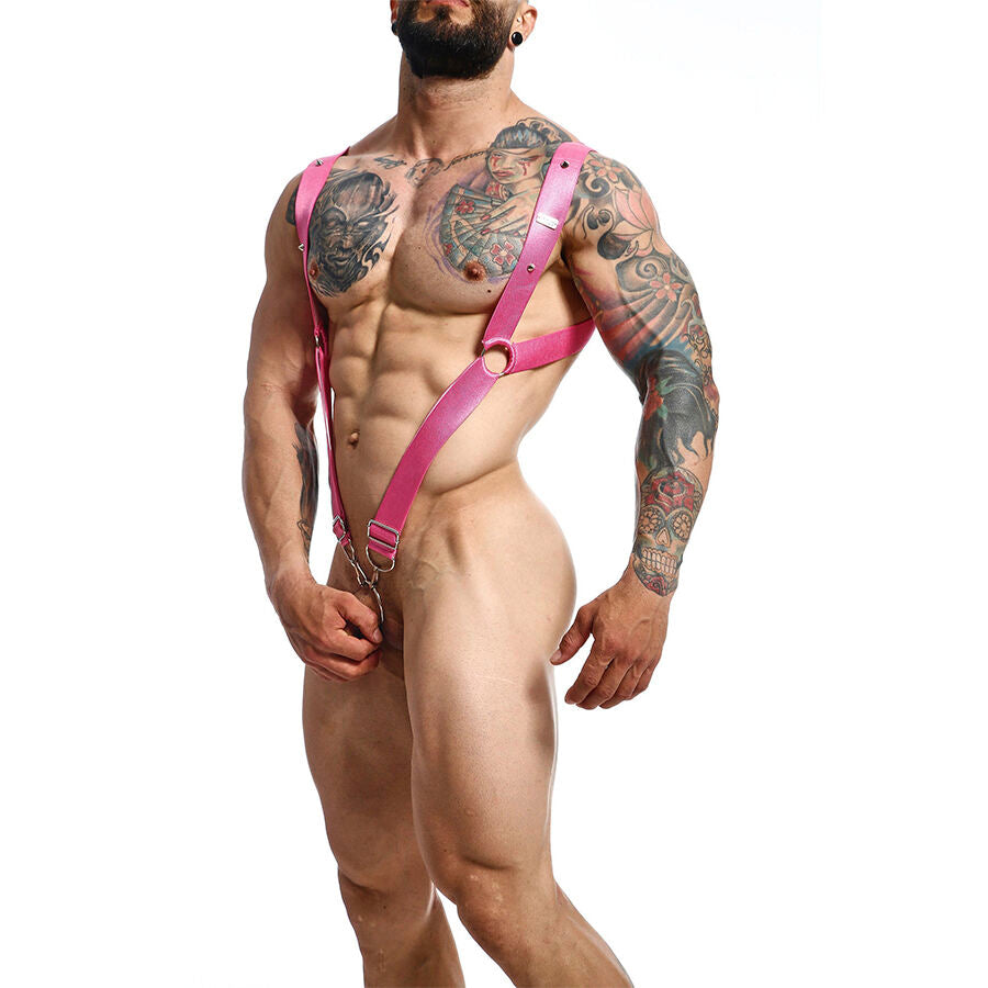 MOB - DNGEON HARNAIS DROIT ROSE TAILLE UNIQUE