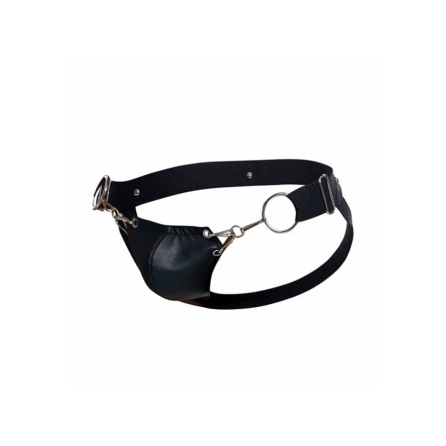MOB - DNGEON JOCKSTRAP NEGRO A PRESIÓN TALLA ÚNICA
