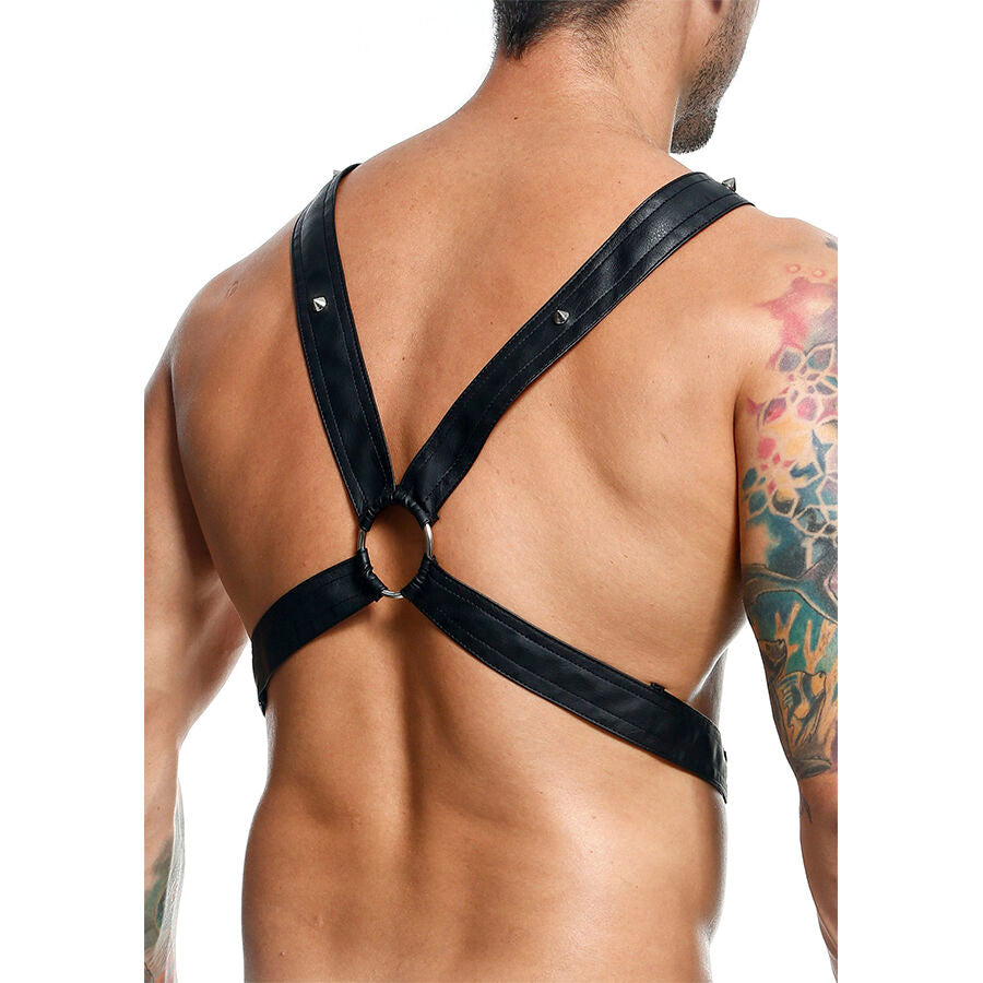 MOB - DNGEON HARNAIS DE CHAÎNE NOIR CROISÉ TAILLE UNIQUE