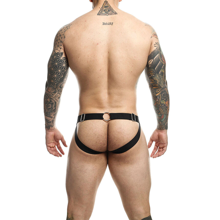MOB - JOCKSTRAP DONJON JAUNE AVEC CHAÎNES TAILLE UNIQUE