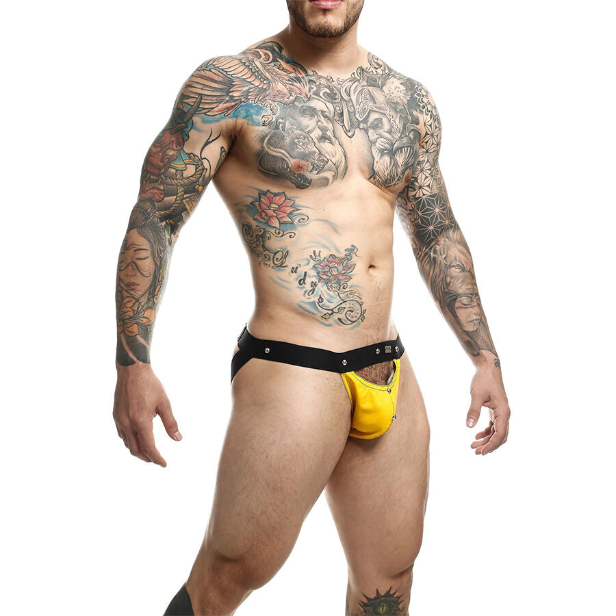 MOB - DNGEON ATHLETE JOCKSTRAP YELLOW ONE SIZE