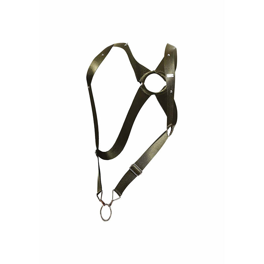 MOB - DNGEON GREEN CROSS BACK HARNESS ONE SIZE