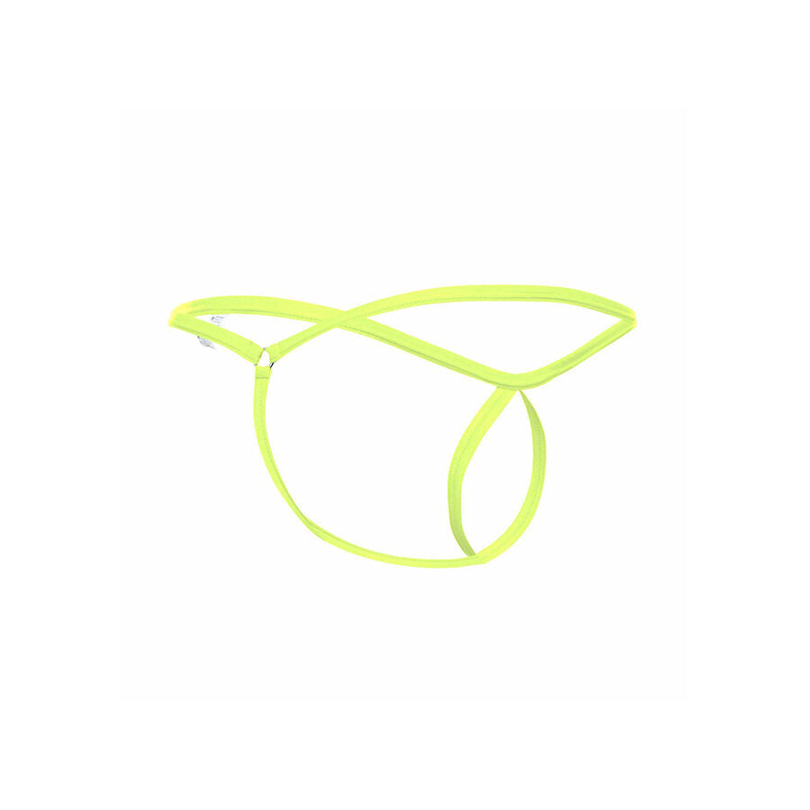 MOB - GREEN TEARDROP THONG SIZE S/M