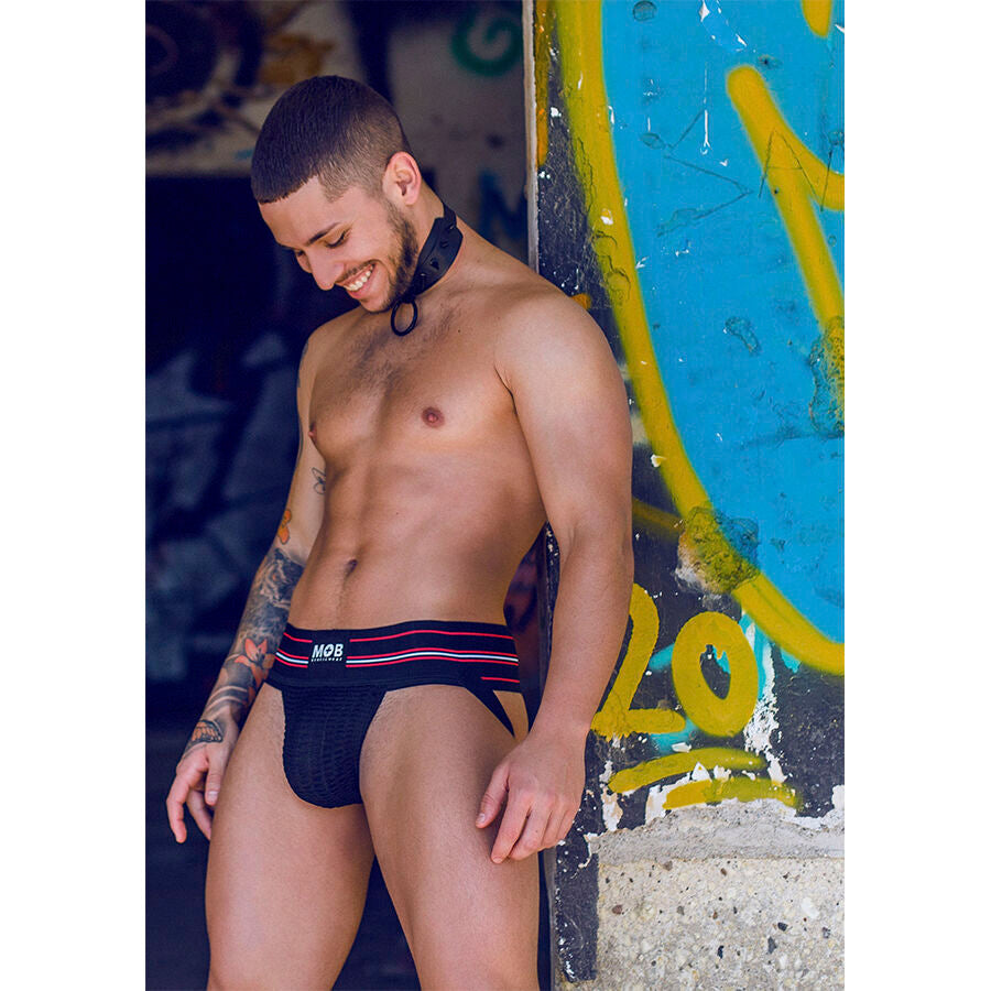 MOB - TANGA CLASICO NEGRO TALLA M