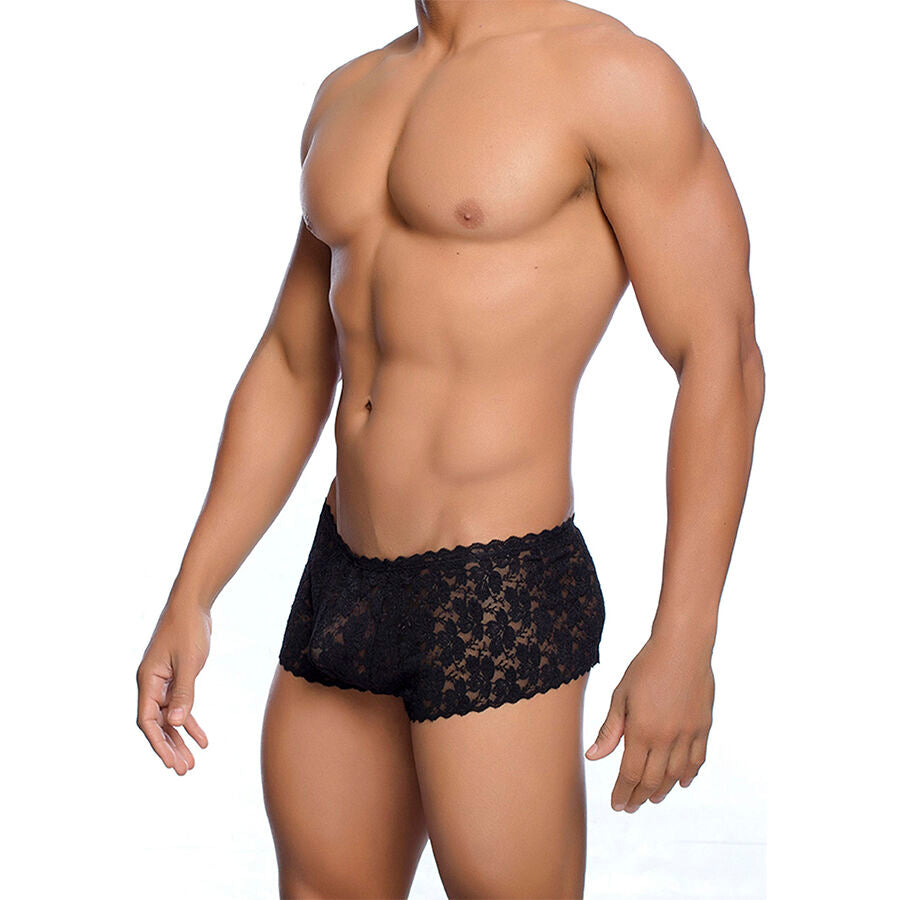 MOB - BOXER DENTELLE NOIR TAILLE L/XL