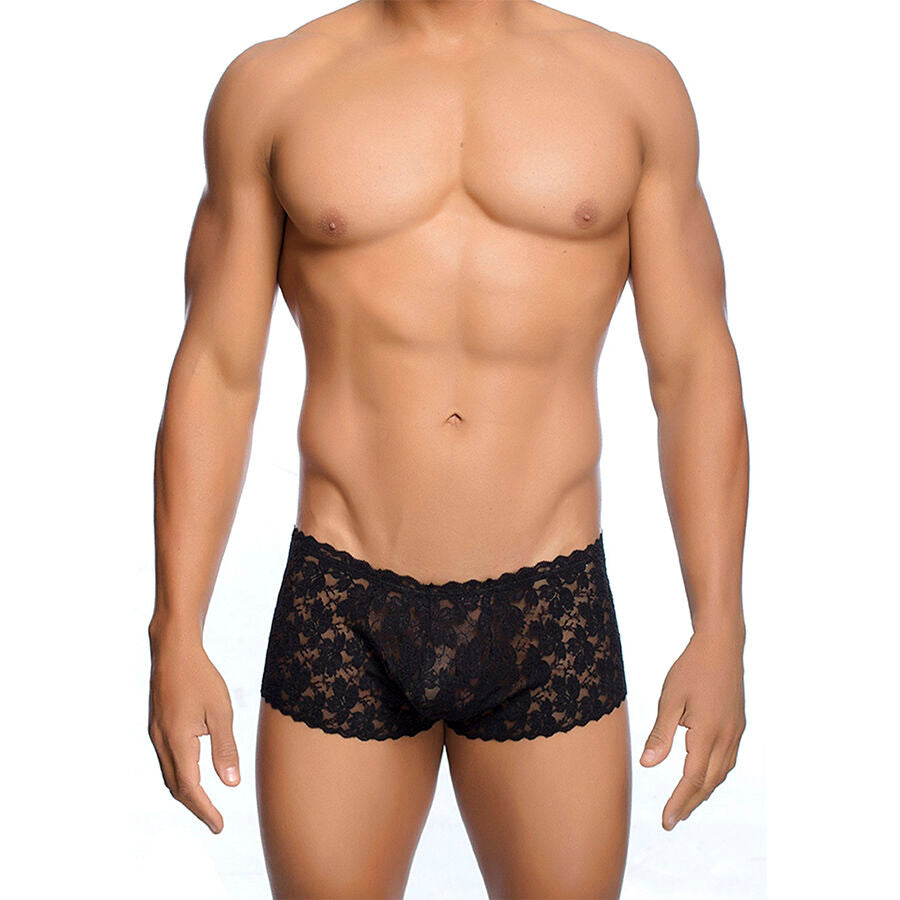 MOB - BOXER DENTELLE NOIR TAILLE L/XL