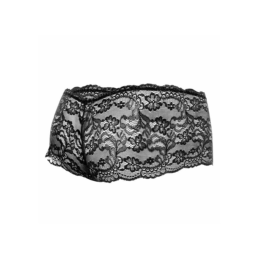 MOB - BOXER DENTELLE NOIRE TAILLE S/M